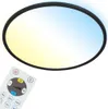LED Panel Dimmbar Fernbedienung Ultraflach CCT 22 W schwarz Produktbild-Vorschau 1