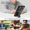 A person using a phone case with a stand. Produktbild-Vorschau
