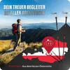 Wanderstöcke faltbar Aluminium inkl. Tasche Extra stabile Produktbild-Vorschau 7