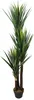 Künstliche Yucca Palme 150 cm 153 Blätter Kunstpalme Produktbild-Vorschau 1
