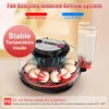 Incubateur automatique, incubateur pour 12 œufs, couveuse Voir les images du produit 10