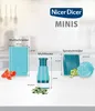 Product shot of kitchen gadgets with measurements and labels. Produktbild-Vorschau