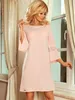 Numoco Kleid Margarete Pastellrosa XL Produktbild-Vorschau 7