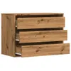 Kommode Artisan-Eiche 80x41x58 cm Holzwerkstoff Produktbild-Vorschau 5