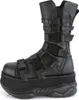 NEPTUNE-210 Uni Boots von DemoniaCult, Schwarz EU 41, US 9 Produktbild-Vorschau 3