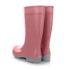Lemigo Damen Gummistiefel Wasserdichte Wellingtons Rosa Gr. Produktbild-Vorschau 4