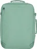 A green backpack shown from the back. Produktbild-Vorschau
