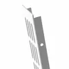 Stegblech 60mm Weiß RAL9016 pulverbeschichtet Produktbild-Vorschau 3