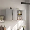 Armoire murale de cuisine Flieks avec 3 portes, meuble Voir les images du produit 4