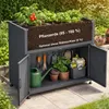 Jardinière surélevée Zelsius en acier galvanisé avec espace Voir les images du produit 4