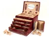 WINDROSE boîte à bijoux Merino Jewelry Box Big Red bordeaux Voir les images du produit 2