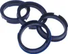 4x Zentrierringe 72,6 x 60,1 mm Dunkelblau Felgen Ringe  Produktbild-Vorschau 1
