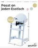GEUTHER Hochstuhl Filou Up blau | mitwachsend bis 85 kg | Produktbild-Vorschau 2