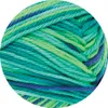 Lana Grossa Cotone Print 311 Smaragd/Hellgrün/Blau/Petrol Produktbild-Vorschau 3