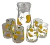 Wasserkrug 1,5L + 6 Gläser 250ml Set BPA-frei bruchsicher Produktbild-Vorschau 4