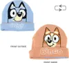 Kindermuts Bluey, blauw, omkeerbaar Productafbeelding-voorbeeld 1