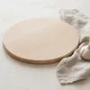 Kulaté dřevěné prkénko 25 cm na krájení pizzy, sýra, Náhled obrázku produktu 6