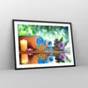 Gerahmtes Poster - Schwarzer Rahmen - Natur Entspannung Spa Produktbild-Vorschau 8