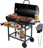 TEENO Chariot à Barbecue de Bois,Grill XXL à Charbon avec Voir les images du produit 1