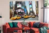 MuchoWow® Poster New York - Taxi - Gelb 180x120 cm - Produktbild-Vorschau 3