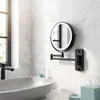 Relaxdays Kosmetikspiegel Wand, mit LED-Beleuchtung, Produktbild-Vorschau 2