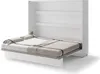 Schrankbett 160 x 200 Horizontal BC-14 Weiß Matt LENART BED Produktbild-Vorschau 1
