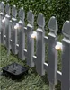 Zierzaun Nessa Solar Palisade 4-teilig Grau Produktbild-Vorschau 2