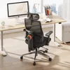 An office desk with a computer and an ergonomic chair. Náhled obrázku produktu