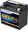 Electronicx Extreme Edition GEL Batterie 6.5Ah 12V ▶ Moto Voir les images du produit 2
