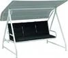 KETTLER Paradiso Schaukelauflage 3tlg., charcoal, 100% Produktbild-Vorschau 2
