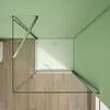 Eckeinstieg 76cm(Tür)x70cm( Seitenwand)xH.185cm Duschkabine Produktbild-Vorschau 3