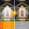 Izrielar 4X LED – kinkiety solarne z czujnikiem ruchu na Podgląd zdjęcia produktu 9