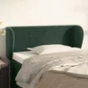 vidaXL Kopfteil mit Ohren Dunkelgrün 83x23x78/88 cm Samt Produktbild-Vorschau 2