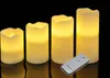 4er Set LED Kerze weiß mit Fernbedienung flammenlose Kerze Produktbild-Vorschau 1