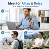 Tragbarer Handventilator 6000mAh mit LED Display & Produktbild-Vorschau 5