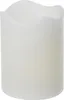 Candela LED con funzione timer bianca 9x7 cm Anteprima dell’immagine prodotto 1