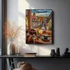 Malen nach Zahlen Erwachsene Kaffee Herbstmorgen 50x40 - 31 Produktbild-Vorschau 4