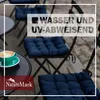 Sitzkissen Stuhlkissen mit Bändern 40x40cm 4er-Set in Produktbild-Vorschau 4