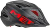 MET CRACKERJACK Kinderfahrradhelm, schwarz und rot, Größe Produktbild-Vorschau 7