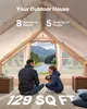 SucceBuy Aufblasbares Campingzelt für 5–8 Personen mit Produktbild-Vorschau 3