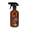 Sprühflaschen Glas 2er Set 0,5 L Grün oder Braun Produktbild-Vorschau 2