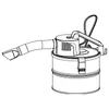 Mauk Asche-Nass und Trockensauger 600W mit Filter für Produktbild-Vorschau 5
