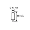Paulmann 28807, 2,5 W, 25 W, G9, 250 lm, 15000 h, Warmweiß Produktbild-Vorschau 3