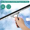 0.8*30CM Fensterabzieher Profi, Edelstahl Fensterwischer Produktbild-Vorschau 2