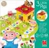 Drevená hra Diset Goula 3 Little Pig Wood Náhľad obrázku produktu 12