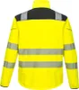 Portwest T402 PW3 Warnschutz-Softshelljacke Orange/Black Produktbild-Vorschau 3