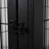 Pawhut Home Klec pro psy 2 Door Pet Cage MDF Metal Black Náhled obrázku produktu 7