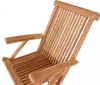 Gartensessel mit Armlehnen Andover Teak Produktbild-Vorschau 4