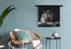 MuchoWow® Wandteppich Wandbehang Löwe - Baum - Schlaf - Produktbild-Vorschau 4