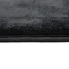 Tapis de salle de bain avec coins arrondis | lavable | noir Voir les images du produit 3